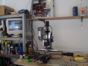 Taig CNC mini mill set-up